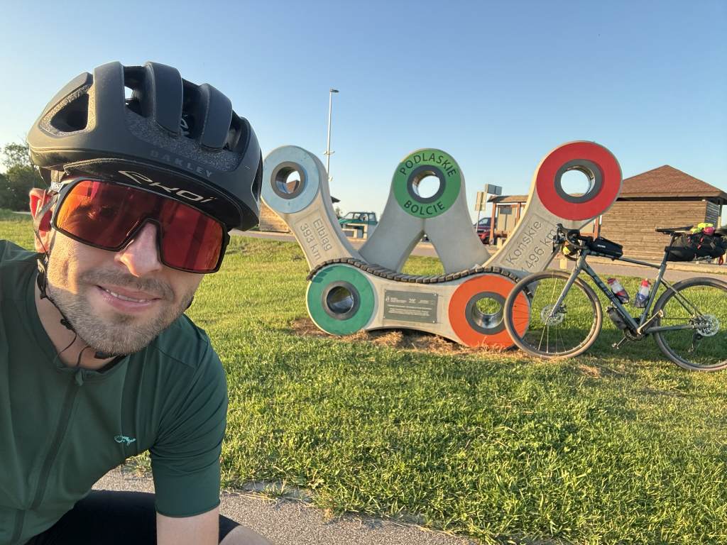 Somewhere on the Green Velo trail
